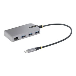 StarTech.com Hub USB-C vers 3 Ports USB-A avec Ethernet Gigabit, 5 Gbps, Plug and Play