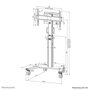 Neomounts FL50S-825BL1 Support au Sol Mobile pour Écrans 37 à 75 pouces (75") - Hauteur Réglable 104-157 cm - Capacité 70 kg - Noir