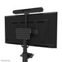 Neomounts FL50S-825BL1 Support au Sol Mobile pour Écrans 37 à 75 pouces (75") - Hauteur Réglable 104-157 cm - Capacité 70 kg - Noir