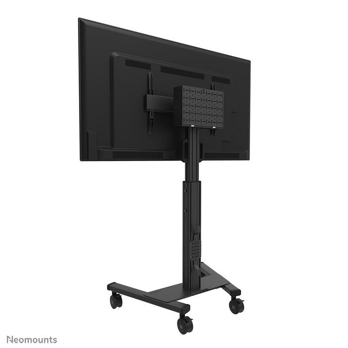 Neomounts FL50S-825BL1 Support au Sol Mobile pour Écrans 37 à 75 pouces (75") - Hauteur Réglable 104-157 cm - Capacité 70 kg - Noir