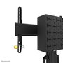 Neomounts FL50S-825BL1 Support au Sol Mobile pour Écrans 37 à 75 pouces (75") - Hauteur Réglable 104-157 cm - Capacité 70 kg - Noir