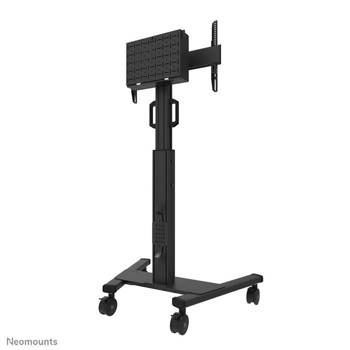 Neomounts FL50S-825BL1 Support au Sol Mobile pour Écrans 37 à 75 pouces (75") - Hauteur Réglable 104-157 cm - Capacité 70 kg - Noir