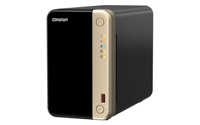 QNAP TS-264 Serveur NAS 2 baies Intel Celeron N5095 8 Go RAM 2 ports 2.5GbE HDMI 4K