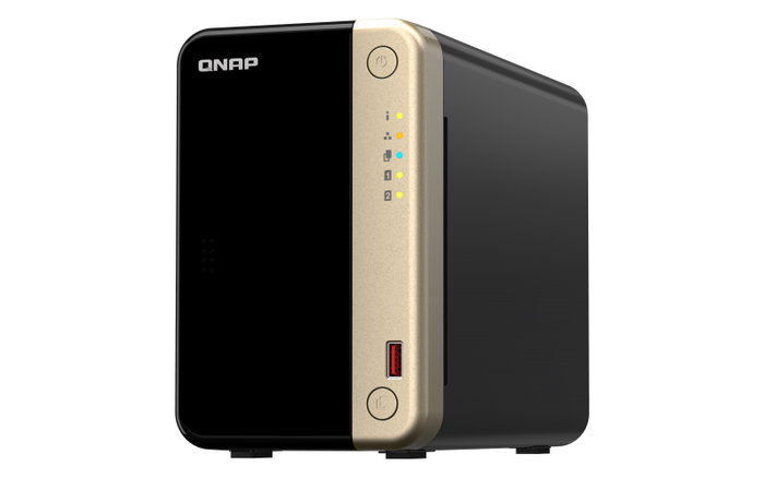 QNAP TS-264 Serveur NAS 2 baies Intel Celeron N5095 8 Go RAM 2 ports 2.5GbE HDMI 4K