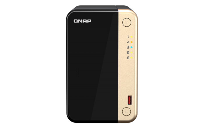 QNAP TS-264 Serveur NAS 2 baies Intel Celeron N5095 8 Go RAM 2 ports 2.5GbE HDMI 4K