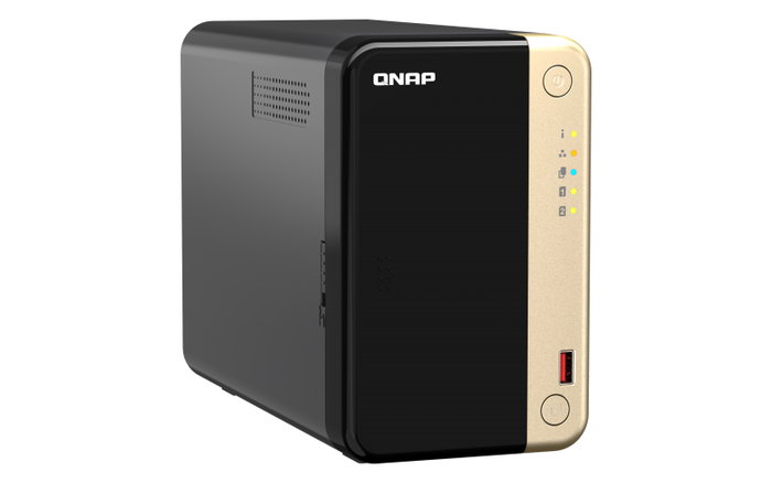 QNAP TS-264 Serveur NAS 2 baies Intel Celeron N5095 8 Go RAM 2 ports 2.5GbE HDMI 4K