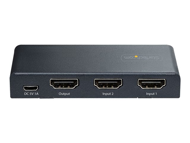 StarTech.com Switch HDMI 2 Ports 8K 60Hz HDR10+ Commutateur HDMI StarTech.com Switch HDMI 2 Ports 8K 60Hz HDR10+ Commutateur HDMI