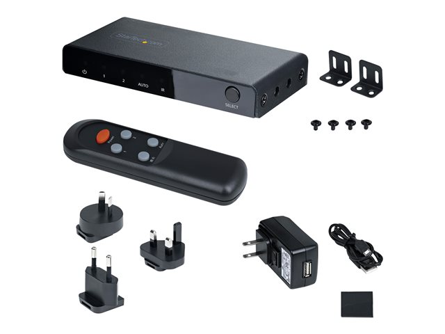 StarTech.com Switch HDMI 2 Ports 8K 60Hz HDR10+ Commutateur HDMI StarTech.com Switch HDMI 2 Ports 8K 60Hz HDR10+ Commutateur HDMI