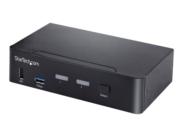 Startech SV231DPUCA Switch KVM USB-C 11 Ports avec Hub USB 3.0 et Audio – 4K HDR 60Hz