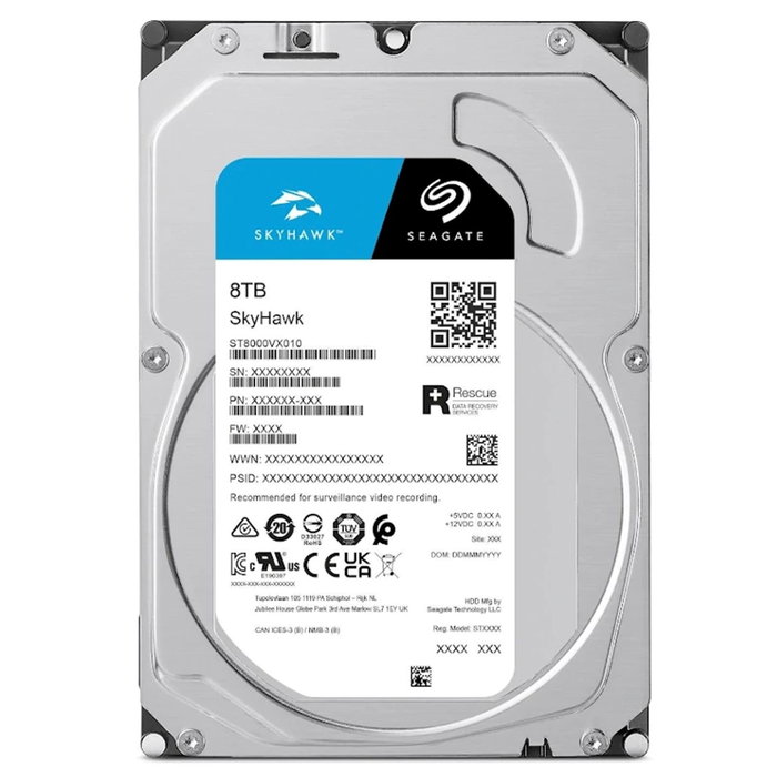 Seagate SkyHawk ST8000VX010 8 To 3,5 pouces