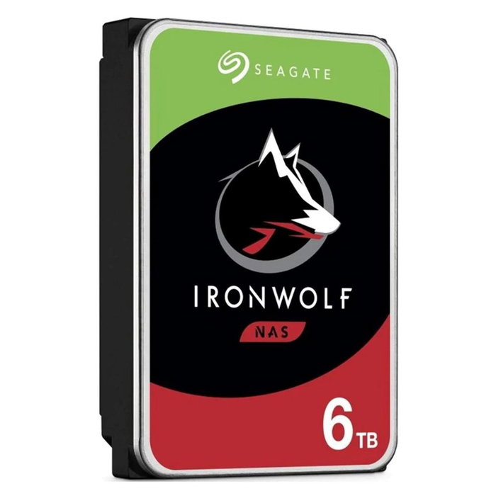 Seagate IronWolf ST6000VN006 Disque Dur Interne 6 To 3.5 pouces SATA 6 Gb/s pour NAS Seagate IronWolf ST6000VN006 Disque Dur Interne 6 To 3.5 pouces SATA 6 Gb/s pour NAS
