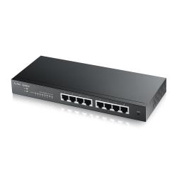 Switch Gigabit Zyxel GS1900-8 - 8 Ports RJ-45 10/100/1000 Mbps Silencieux