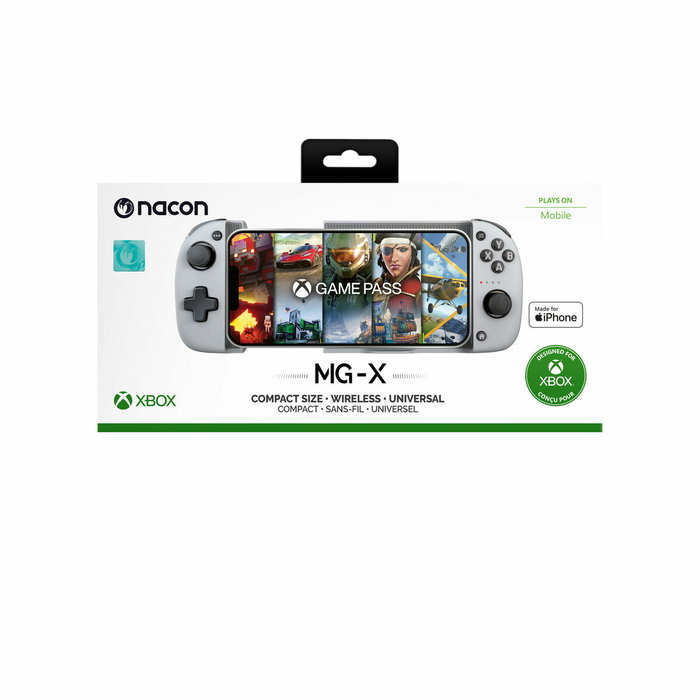 Nacon MG-X Manette Gaming Sans Fil pour iPhone Gris