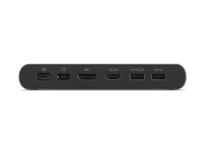 Lenovo Dock Universel USB-C Professionnel - 2 ports USB-C, 3 ports USB 3.1, Double écran 4K 60Hz, Alimentation 90W - 188 x 170 x 72 mm Lenovo Dock Universel USB-C Professionnel - 2 ports USB-C, 3 ports USB 3.1, Double écran 4K 60Hz, Alimentation 90W - 188 x 170 x 72 mm