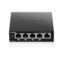 D-Link DGS-1005P/E Switch réseau 5 ports Gigabit PoE noir