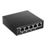D-Link DGS-1005P/E Switch réseau 5 ports Gigabit PoE noir