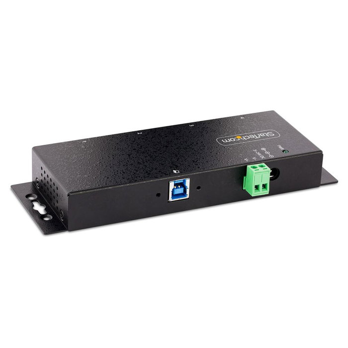 Startechcom Hub Industrial USB 3.0 4 Ports 5Gbps Concentrateur USB-A avec Protection ESD Montage DIN Startechcom Hub Industrial USB 3.0 4 Ports 5Gbps Concentrateur USB-A avec Protection ESD Montage DIN