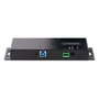 Startechcom Hub Industrial USB 3.0 4 Ports 5Gbps Concentrateur USB-A avec Protection ESD Montage DIN