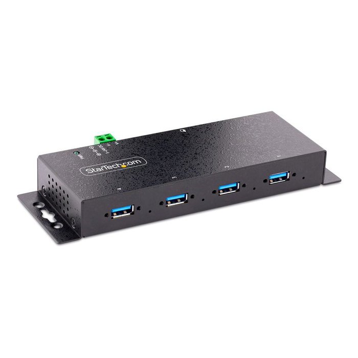 Startechcom Hub Industrial USB 3.0 4 Ports 5Gbps Concentrateur USB-A avec Protection ESD Montage DIN Startechcom Hub Industrial USB 3.0 4 Ports 5Gbps Concentrateur USB-A avec Protection ESD Montage DIN