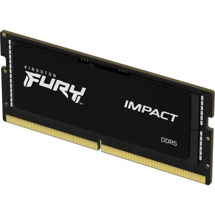 Kingston FURY Impact DDR5 Kit 64 Go (2 x 32 Go) SO DIMM 5600 MHz