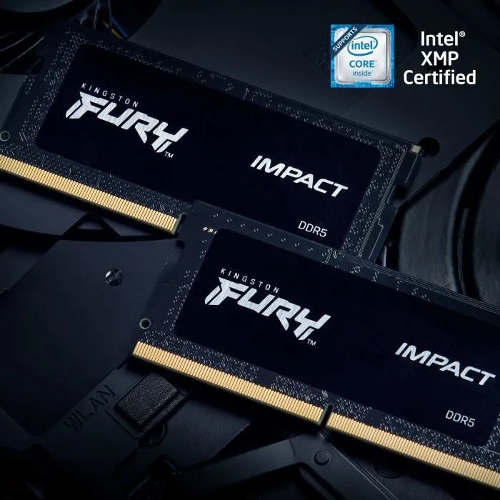 Kingston FURY Impact DDR5 Kit 64 Go (2 x 32 Go) SO DIMM 5600 MHz