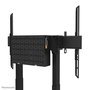 Neomounts FL55-875BL1 Support de sol motorisé pour écrans de 55 à 100 pouces, chariot mobile réglable en hauteur avec télécommande et système anti-collision - Noir
