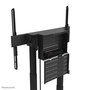 Neomounts FL55-875BL1 Support de sol motorisé pour écrans de 55 à 100 pouces, chariot mobile réglable en hauteur avec télécommande et système anti-collision - Noir