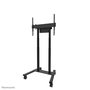 Neomounts FL55-875BL1 Support de sol motorisé pour écrans de 55 à 100 pouces, chariot mobile réglable en hauteur avec télécommande et système anti-collision - Noir