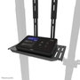 Neomounts AFL-875BL1 Kit Vidéobar et Multimédia pour Supports d'Écran FL55-875BL1 et WL55-875BL1 avec Étagères Caméra et Appareils - Noir
