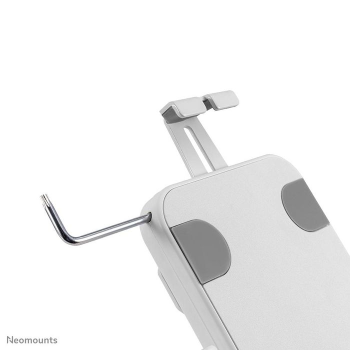 Neomounts WL15-625WH1 - Support mural rotatif pour tablettes 7,9 à 11 pouces, orientation 360°, installation VESA, blanc