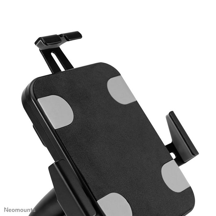 Neomounts WL15-625BL1 Support mural rotatif 360 degres pour tablette 7.9 a 11 pouces avec verrou antivol, patins antiderapants et fixation VESA - Noir