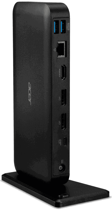 Acer DCK110 GP.DCK11.003 Station d'accueil (Docking Station) USB-C Noir Acer DCK110 GP.DCK11.003 Station d'accueil (Docking Station) USB-C Noir