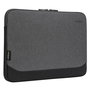 Targus Housse 15,6" Cypress EcoSmart pour PC Portable - Protection Écologique en Matière Recyclée - Gris