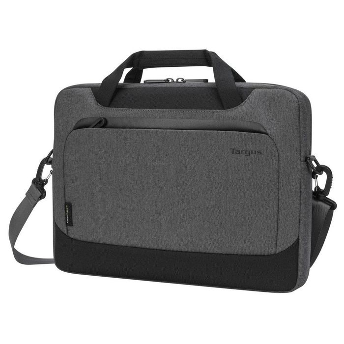 Targus Cypress 14'' Slimcase Housse d'Ordinateur Portable avec EcoSmart - 38 x 4 x 32.5 cm, Gris - Fabriquée à partir de 13 Bouteilles d'Eau en Plastique Recyclées Targus Cypress 14'' Slimcase Housse d'Ordinateur Portable avec EcoSmart - 38 x 4 x 32.5 cm, Gris - Fabriquée à partir de 13 Bouteilles d'Eau en Plastique Recyclées