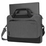 Targus Cypress 14'' Slimcase Housse d'Ordinateur Portable avec EcoSmart - 38 x 4 x 32.5 cm, Gris - Fabriquée à partir de 13 Bouteilles d'Eau en Plastique Recyclées