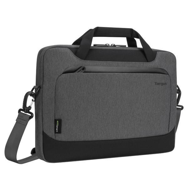 Targus Cypress 14'' Slimcase Housse d'Ordinateur Portable avec EcoSmart - 38 x 4 x 32.5 cm, Gris - Fabriquée à partir de 13 Bouteilles d'Eau en Plastique Recyclées Targus Cypress 14'' Slimcase Housse d'Ordinateur Portable avec EcoSmart - 38 x 4 x 32.5 cm, Gris - Fabriquée à partir de 13 Bouteilles d'Eau en Plastique Recyclées