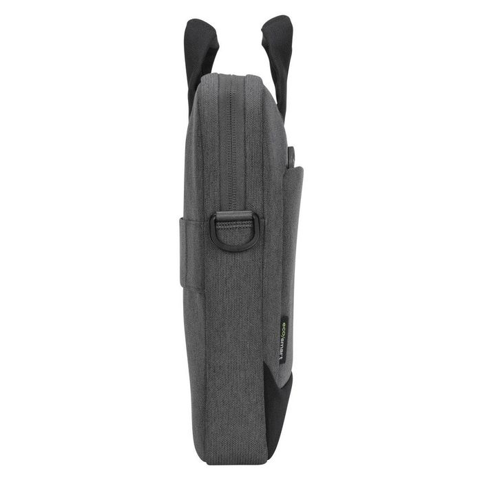 Targus Cypress 14'' Slimcase Housse d'Ordinateur Portable avec EcoSmart - 38 x 4 x 32.5 cm, Gris - Fabriquée à partir de 13 Bouteilles d'Eau en Plastique Recyclées Targus Cypress 14'' Slimcase Housse d'Ordinateur Portable avec EcoSmart - 38 x 4 x 32.5 cm, Gris - Fabriquée à partir de 13 Bouteilles d'Eau en Plastique Recyclées