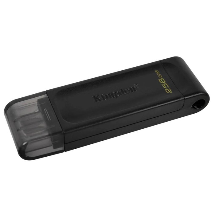 Kingston DataTraveler DT70 256GB USB C 3.2 Noir - Clé USB