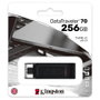 Kingston DataTraveler DT70 256GB USB C 3.2 Noir - Clé USB