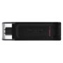 Kingston DataTraveler DT70 256GB USB C 3.2 Noir - Clé USB