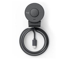 Logitech Brio 305 Webcam Professionnelle USB-C 1080p avec Volet de Confidentialité - Certifiée pour Teams, Zoom, Google Meet - Micro antibruit