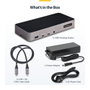 StarTech.com 116E-USBC-DOCK Station d'accueil USB-C 13-en-1 Triple 4K DisplayLink Power Delivery 100W