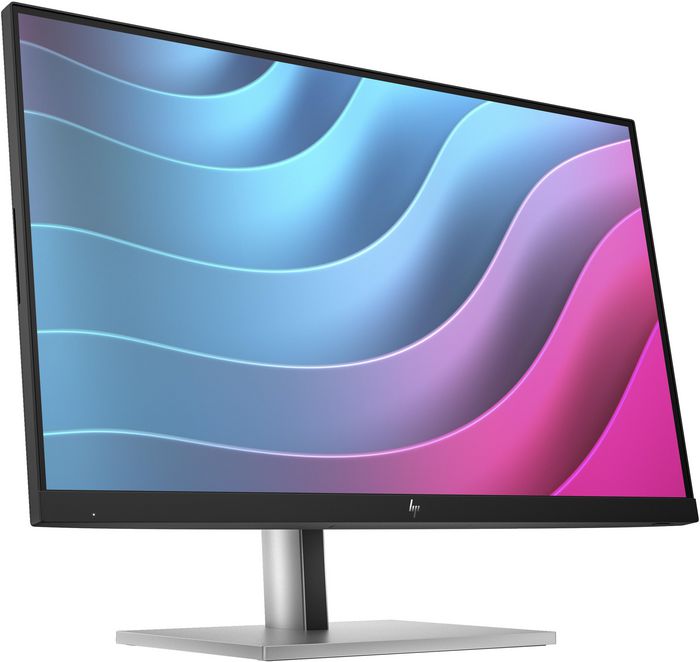 HP Écran E24 G5 - 23,8 Pouces FHD (1920x1080) IPS - 75 Hz - Réglage Hauteur/Pivot - Micro-bordure 3 côtés - Connectivité complète - HP Eye Ease