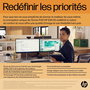 HP Écran E24 G5 - 23,8 Pouces FHD (1920x1080) IPS - 75 Hz - Réglage Hauteur/Pivot - Micro-bordure 3 côtés - Connectivité complète - HP Eye Ease