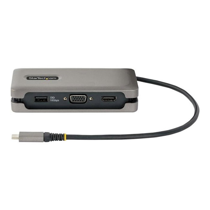 Startech Docking Station DKT31CVHPD3 USB-C Hub HDMI VGA RJ45 100W Passthrough 4K 60Hz Gris Startech Docking Station DKT31CVHPD3 USB-C Hub HDMI VGA RJ45 100W Passthrough 4K 60Hz Gris