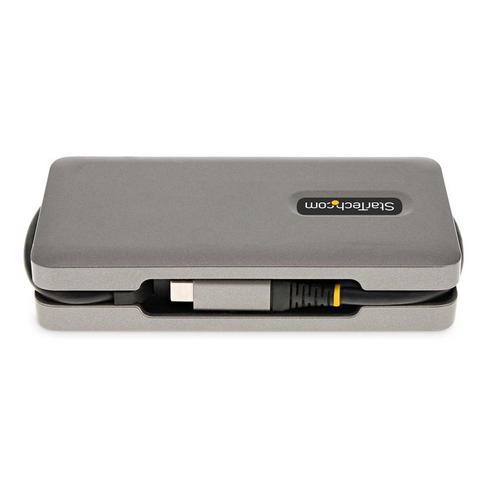 Startech Docking Station DKT31CVHPD3 USB-C Hub HDMI VGA RJ45 100W Passthrough 4K 60Hz Gris Startech Docking Station DKT31CVHPD3 USB-C Hub HDMI VGA RJ45 100W Passthrough 4K 60Hz Gris