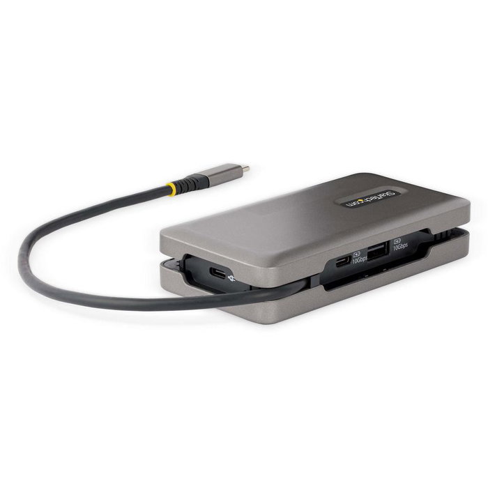Startech Docking Station DKT31CVHPD3 USB-C Hub HDMI VGA RJ45 100W Passthrough 4K 60Hz Gris Startech Docking Station DKT31CVHPD3 USB-C Hub HDMI VGA RJ45 100W Passthrough 4K 60Hz Gris