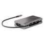 Startech Docking Station DKT31CVHPD3 USB-C Hub HDMI VGA RJ45 100W Passthrough 4K 60Hz Gris