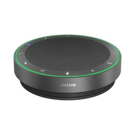 Jabra Speak2 75 - Haut-parleur USB-C/USB-A de conférence portable avec microphones beamforming et réduction de bruit - Autonomie 32h - IP64 - Pour Microsoft Teams, Zoom, Google Meet