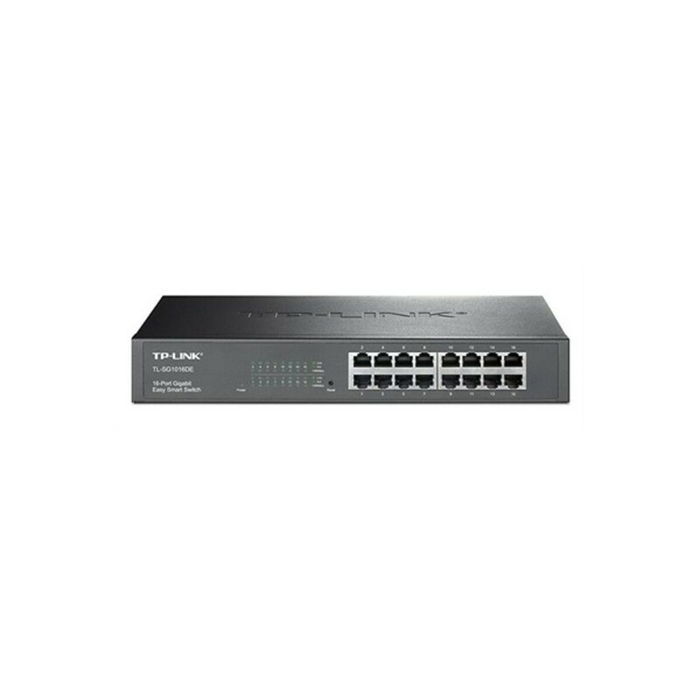 TP-LINK Switch Gigabit 16 ports TL-SG1016DE, gestion web, rackable, noir